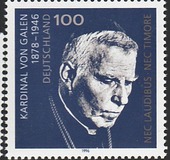 [The 50th Anniversary of the Death of Cardinal von Galen, tip BJI]