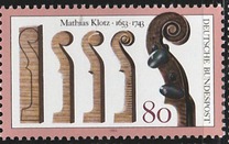 [The 250th Anniversary of the Death of Mathias Klotz, Instrument Maker, type BDE]