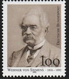 [The 100th Anniversary of the Death of Werner von Siemens, Inventor and Engineer, type BBK]