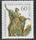 [The 300th Anniversary of the Birth of Egid Quirin Asam, Artist, type BAS]