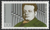 [The 75th Anniversary of the Death of Max Reger, Composer, type AXA]