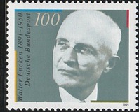 [The 100th Anniversary of the Birth of Walter Eucken, Politician, type AVR]