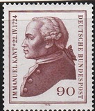 [The 250th Anniversary of the Birth of Immanuel Kant, Philosopher, type VY]