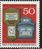 [The 100th Anniversary of the World Postal Union, type WR]