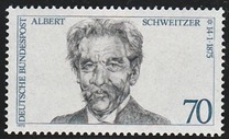 [The 100th Anniversary of the Birth of Albert Schweitzer, type WW]