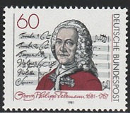 [The 300th Anniversary of the Birth of Georg Philipp Teleman, Composer, type AGC]