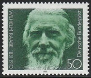 [The 150th Anniversary of the Birth of Wilhelm Raabe, Poet, type AGV]