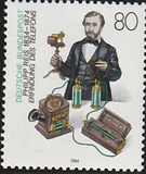 [The 150th Anniversary of the Birth of Philipp Reis, Inventor, tip AKL]