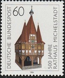 [The 500th Anniversary of the City Hall of Michelstadt, type AKN]