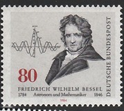 [The 200th Anniversary of the Birth of Friedrich W.Bessel, Mathematician and Astronomer, тип ALF]