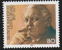 [The 90th Anniversary of the Birth of Ludwig Erhard, Politician, tip AOQ]