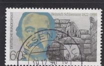 [The 100th Anniversary of the Death of Heinrich Schiliemann, Archaeologist, type AVB]