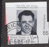 [The 100th Anniversary of the Birth of Johann Georg Elser, 1903-1945, type CAV]