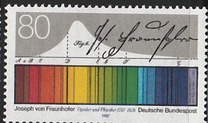 [The 200th Anniversary of the Birth of Josef von Frauenhofer, Optician and Physicist, tip AOV]