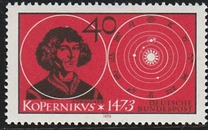 [The 500th Anniversary of the Birth of Nicolaus Copernicus, type UE]