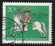 [The 250th Anniversary of the Birth of Baron von Münchhausen, type PV]