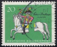 [The 250th Anniversary of the Birth of Baron von Münchhausen, type PV]