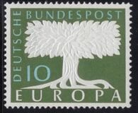 [EUROPA Stamps - No. 158 - Watermarked, type DE2]