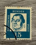 [Famous Germans - Fluorescent Paper, type FX]