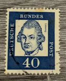 [Famous Germans - Fluorescent Paper, type GB]