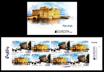 [EUROPA Stamps -  Palaces and Castles, Scrivi ATA]