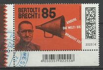 [The 125th Anniversary of the Birth of Bertolt Brecht, 1898-1956, type DTX]