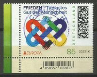 [EUROPA Stamp - Peace - The Highest Value of Humanity, type DUL]