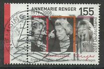 [The 100th Anniversary of the Birth of Annemarie Renger, 1919-2008, type DLZ]