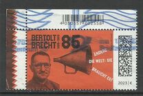 [The 125th Anniversary of the Birth of Bertolt Brecht, 1898-1956, type DTX]