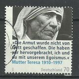 [The 100th Anniversary of the Birth of Mother Teresa, 1910-1997, type CRT]