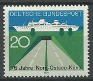 [The 75th Anniversary of the Kieler Canal, type QB]