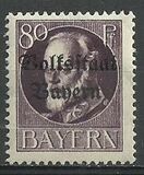 [Overprinted "Volksstaat Bayern", type N13]