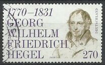 [The 250th Anniversary of the Birth of Georg Wilhelm Friedrich Hegel, 1770–1831, type DNV]