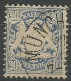 [Coat of Arms - Value in "PFENNIG", type D33]