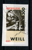 [The 100th Anniversary of the Birth of Kurt Weill, 1900-1950, tip BTA]