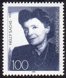 [The 100th Anniversary of the Birth of Nelly Sachs, Writer, type AYU]