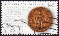 [The 650th Anniversary of the Golden "Bulle", type CHZ]