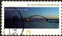 [The 50th Anniversary of the Fehmarnsund Bridge, type CXO]