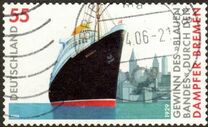 [The 75th Anniversary of the Steamer "Bremen" Winning the Blue Ribbon, tip CEO]