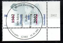 [The 500th Anniversary of Halle-Wittenberg University, type BYV]