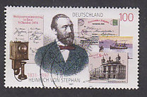 [The 100th Anniversary of Heinrich von Stephan, Postmaster, tip BLV]