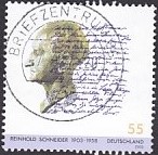 [The 100th Anniversary of the Birth of Reinhold Schneider, 1903-1958, type CBX]