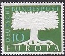 [EUROPA Stamps - No. 158 - Watermarked, type DE2]