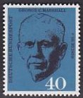 [The 1st Anniversary of the Death of G. C. Marshall, type FP]