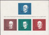 [The Memorial Edition of Konrad Adenauer, type NI]