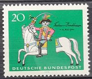 [The 250th Anniversary of the Birth of Baron von Münchhausen, type PV]