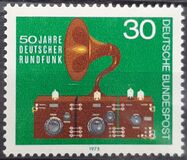 [The 50th Anniversary of German Broadcasting, type VE]