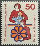 [The 25th Anniversary of the German Maternal Rest and Well-Being Foundation, type WX]