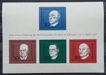 [The Memorial Edition of Konrad Adenauer, type NI]