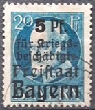 [Charity Stamps - Overprinted "Für Kriegsbeschädigte", type Q2]